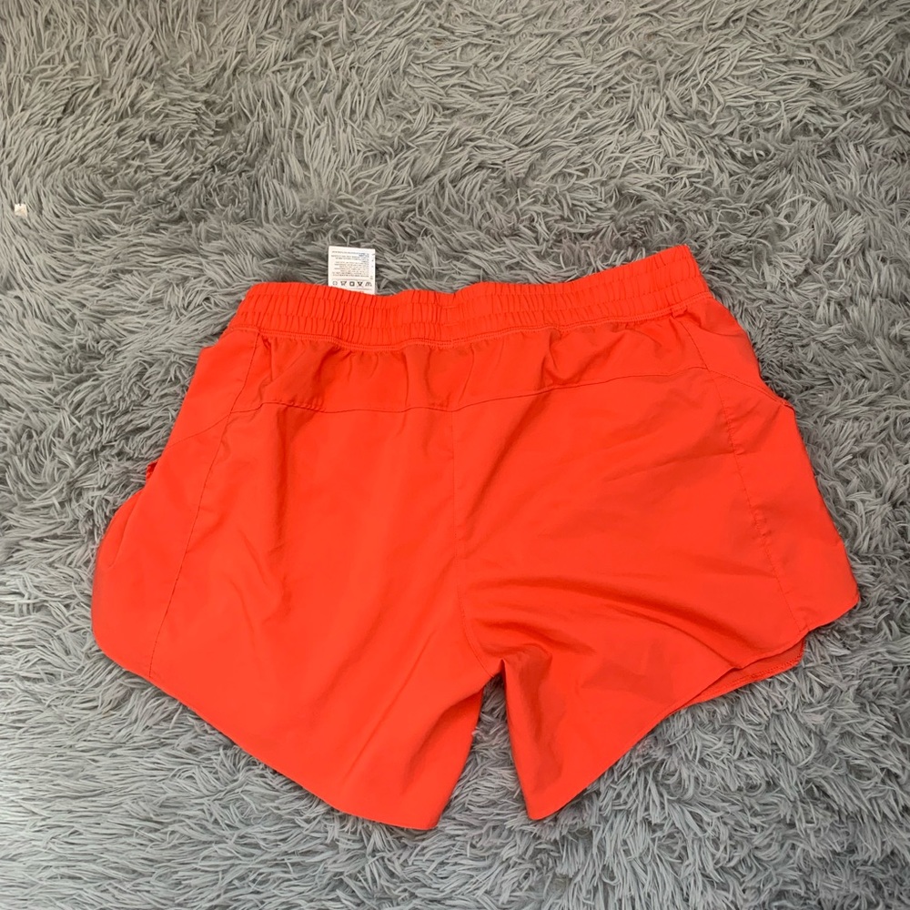 Neon orange Reebok active shorts - Picture 3 of 3